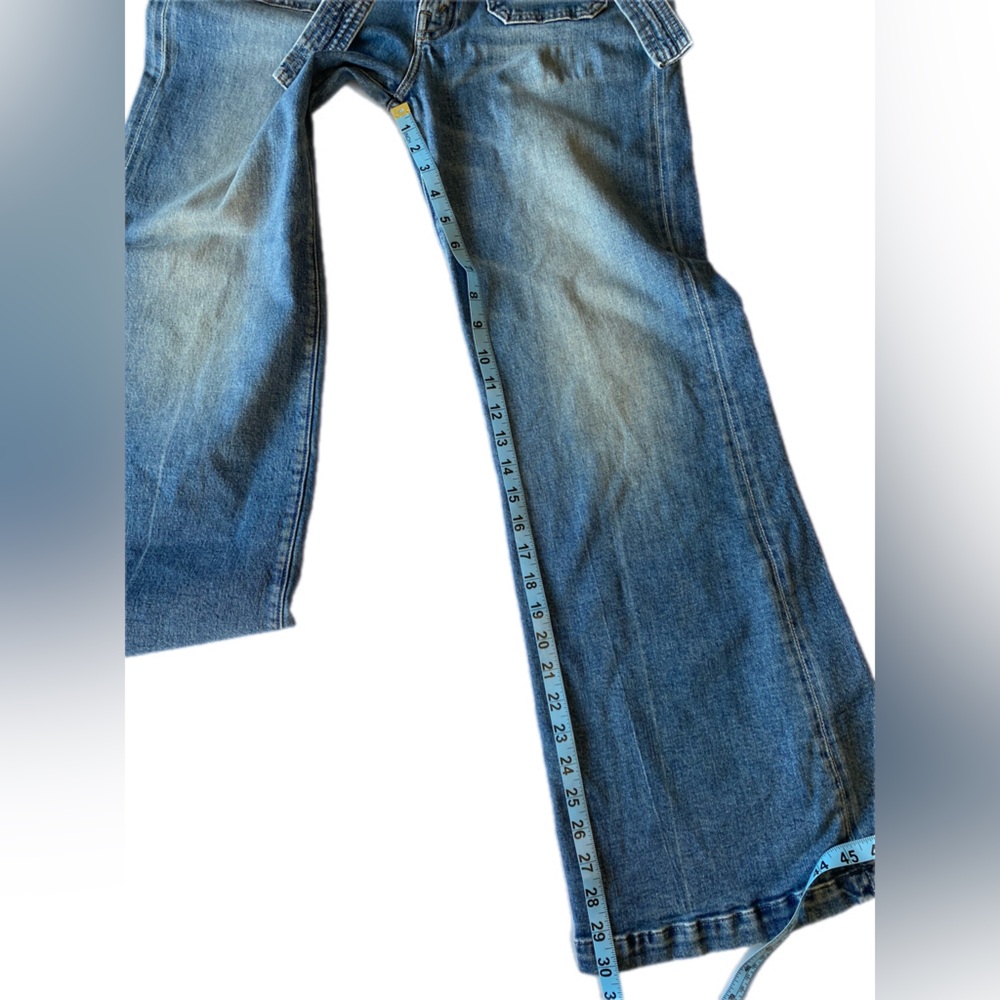 MOTHER The Tie Patch Roller Jeans size 30 Popism EUC - Picture 9 of 16
